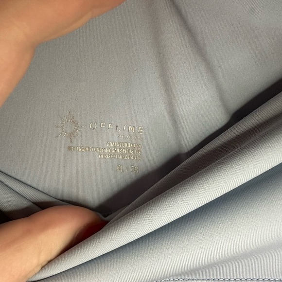 XXL Aerie Scallop Longline Sports Bra & XL High Waisted Scallop Pocket Legging - Picture 9 of 10